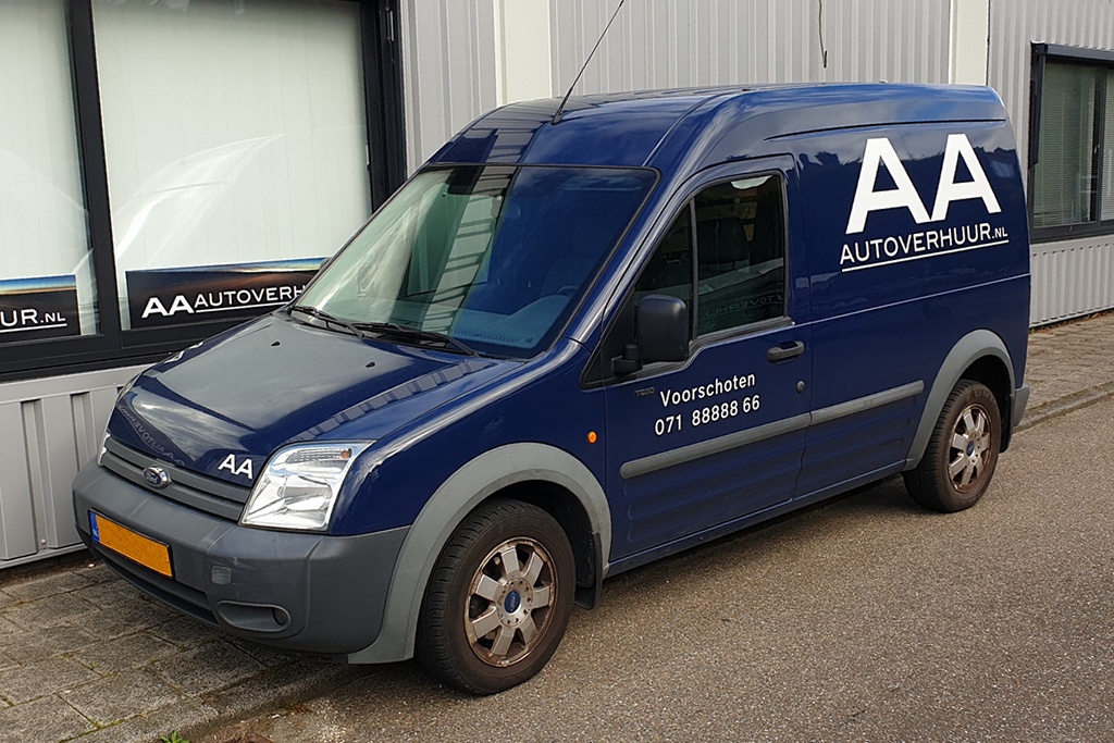 Ford Transit Connect Bestelauto AA Autoverhuur Voorschoten budget auto verhuur