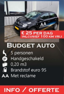 Citroen C1 AA Autoverhuur